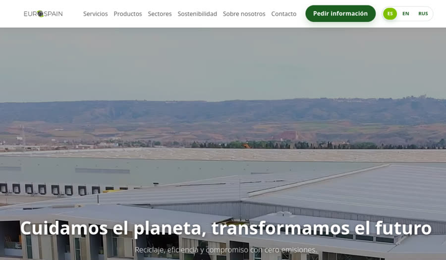 Web corporativa de EuroSpain Consulting